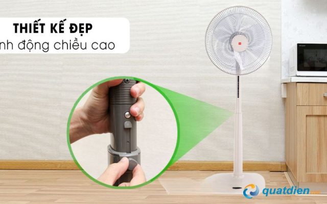 Quạt đứng KDK M40K-CHG điều khiển bằng remote