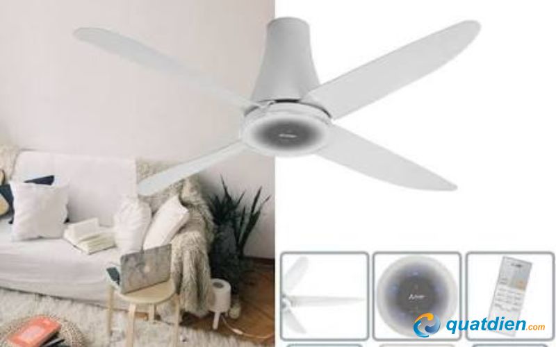 5 mức gió, dễ tìm được mức mát phù hợp