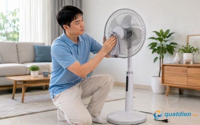 Lưu ý sử dụng giúp quạt bền và hạn chế quay yếu