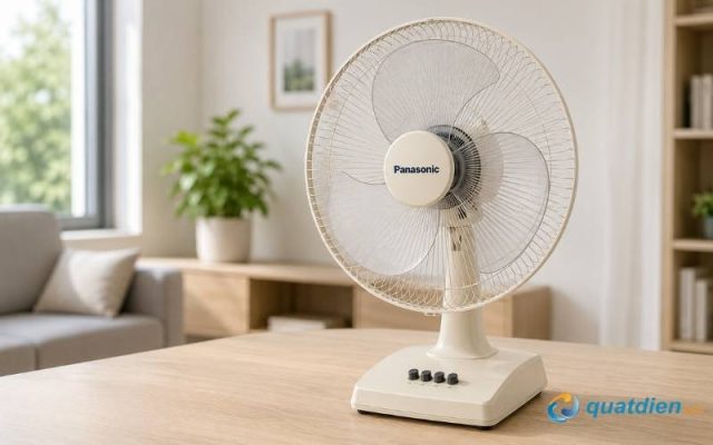 Quạt bàn Panasonic F-400CI cánh trong suốt, cho luồng gió lan tỏa rộng