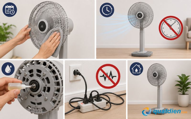 Mẹo giúp quạt Mitsubishi goạt động bền hơn