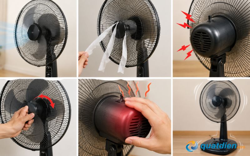 Các dấu hiệu cho thấy nên thay tụ quạt Asia