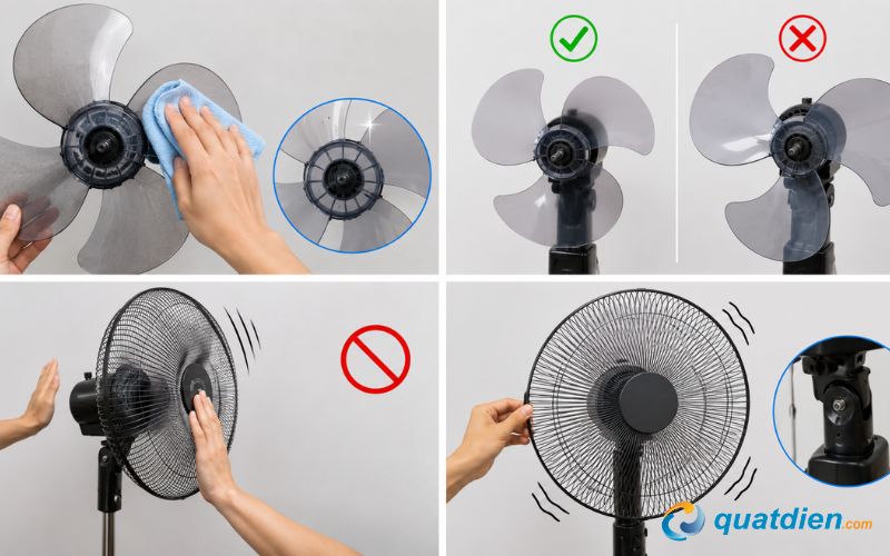 Cách bảo quản cánh quạt Asia bền hơn