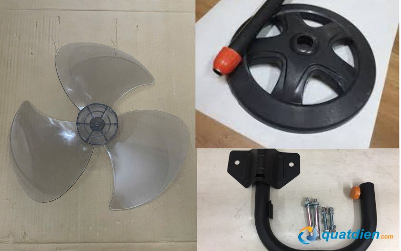 Những thành phần của quạt có thể thay tại nhà