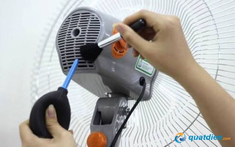 Kiểm tra bộ phận đảo gió