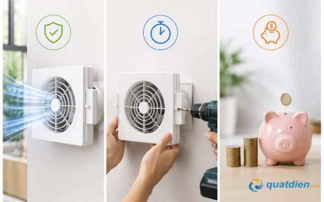 Hạn chế tác động đến tường và kiến trúc tổng thể