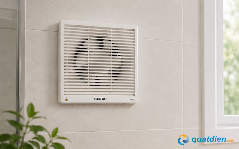 Model Senko H100 – Quạt hút giá rẻ cho nhà vệ sinh nhỏ