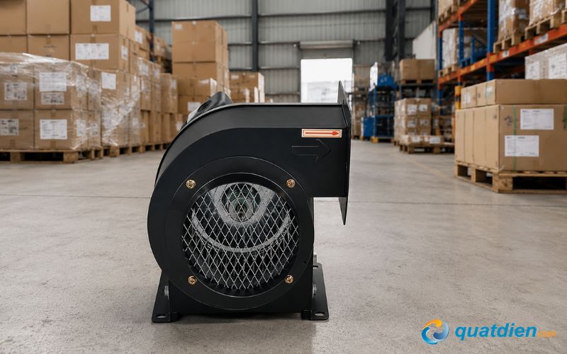 Quạt ly tâm HDP 0.08kW phù hợp với nơi cần gió nhẹ