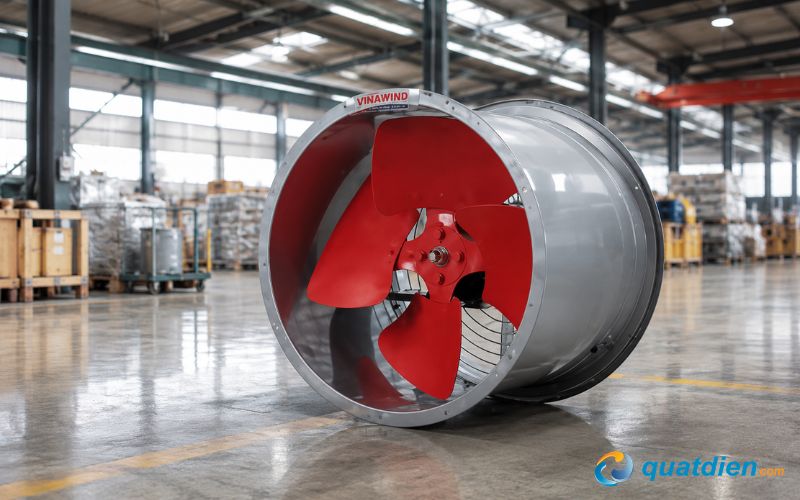 Quạt hút công nghiệp Shoohan DFG50-4– Hoạt động ổn định
