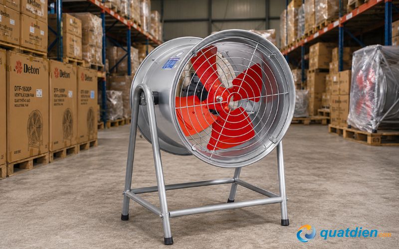 Quạt hút đồng trục Deton DFG5G-4 công suất lớn