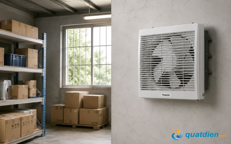 Quạt hút thông gió công suất lớn lưu thông không khí nhanh