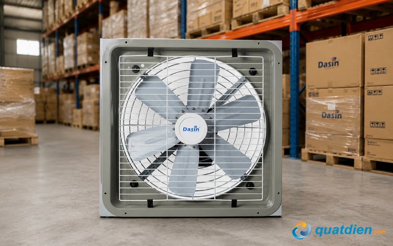 Dasin KVF-1845 nổi bật với lưu lượng gió lớn