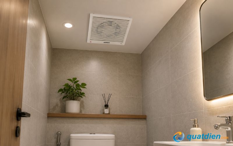 Quạt âm trần Senko HT200 – Lựa chọn kinh tế cho nhà vệ sinh gia đình