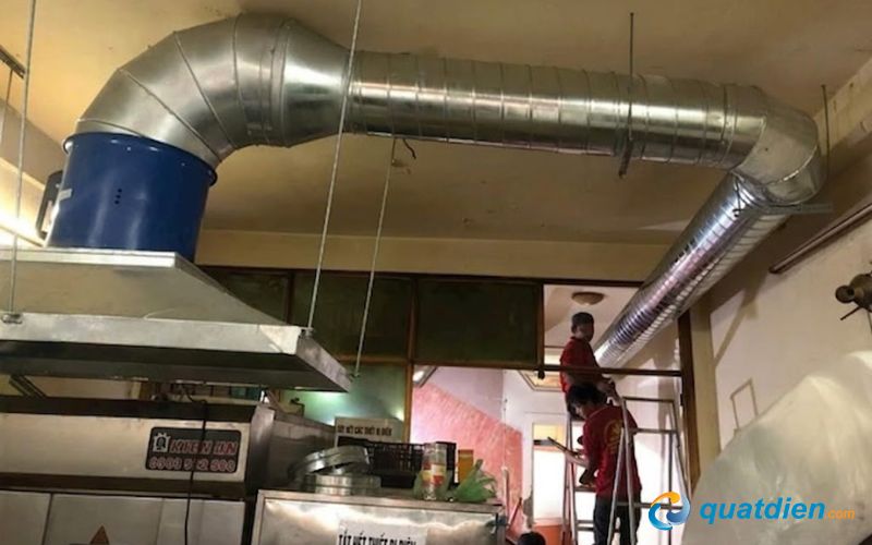 Quạt hút mùi dành cho bếp công nghiệp