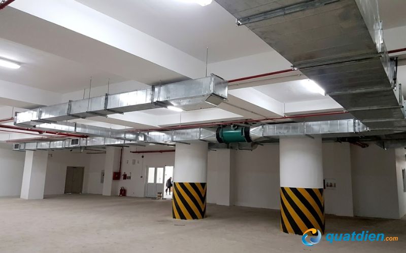 Quạt hút mùi cho tầng hầm và tòa nhà
