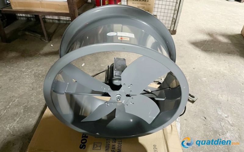 Quạt thông gió công nghiệp tròn Deton DFT 60 – Quạt hút hướng trục cho khu vực rộng