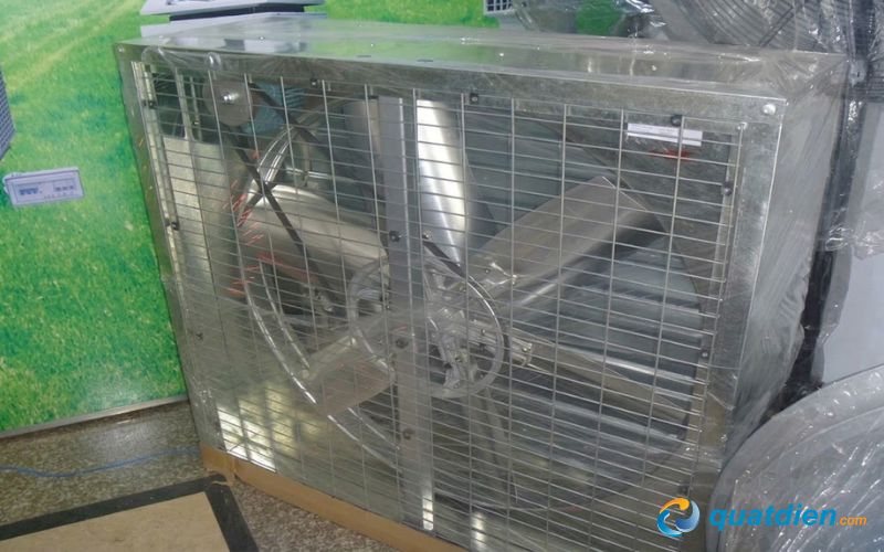 Quạt thông gió vuông gián tiếp Soffnet DF122 – Lưu lượng gió mạnh cho nhà xưởng quy mô lớn
