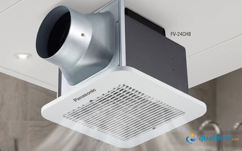 Quạt Panasonic FV-24CH8 sở hữu bộ khung chắc chắn, dễ dàng thi công lắp đặt.