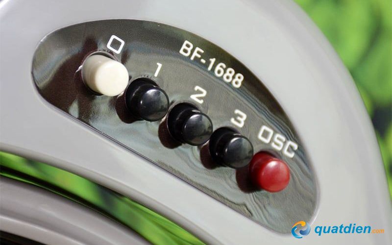 3 mức gió – thích nhẹ hay mạnh đều dễ chỉnh