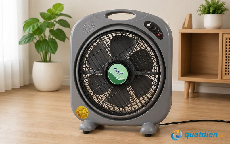 Sải cánh 25 cm – cân bằng giữa độ gọn và khả năng tạo gió