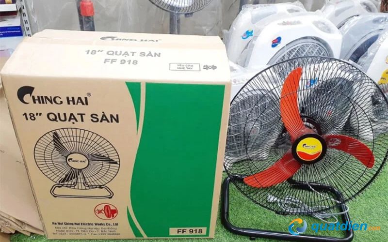 Mua quạt sàn Chinghai FF918 65W uy tín chính hãng tại QuatDien.com