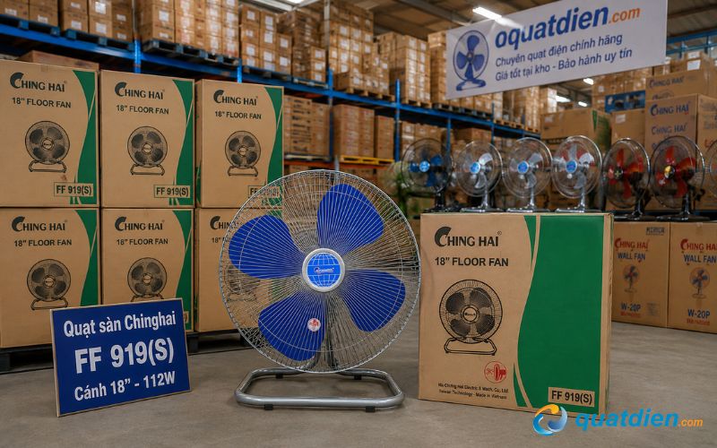 Mua quạt sàn Chinghai FF919 tại QuatDien.com