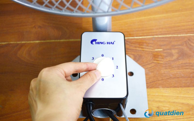 Chinghai W9299 có 3 mức điều chỉnh gió