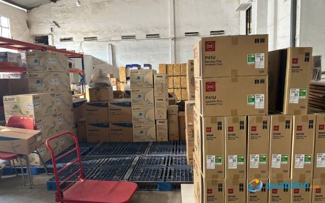 Mua quạt treo tường Chinghai W17” 5 cánh 75W chính hãng tại kho