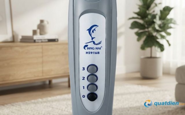 Bảng điều khiển quạt Ching Hai HS916B dễ dàng thao tác