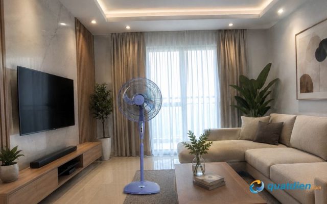 Quạt đứng Chinghai HS966A thiết kế sang trọng