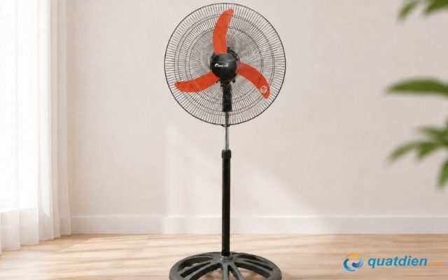 Kiểu dáng gọn gàng giúp quạt Chinghai HS912 phù hợp với nhiều không gian