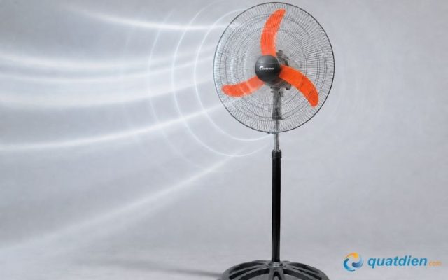 Quạt đứng công nghiệp Chinghai HS912 53W tạo luồng gió ổn định cho không gian sống