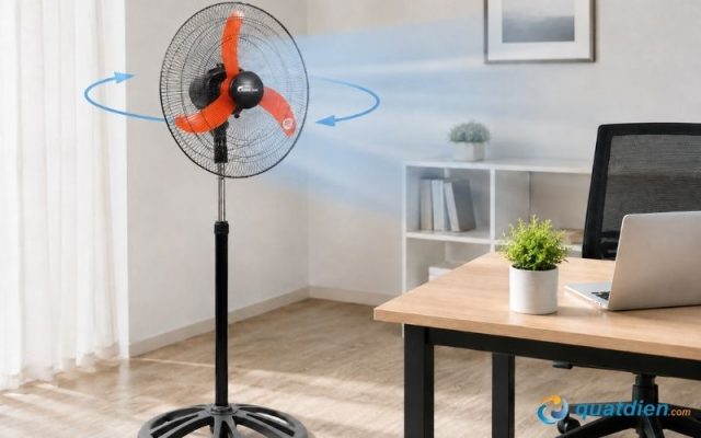 Ba tốc độ gió giúp người dùng dễ dàng lựa chọn mức làm mát phù hợp