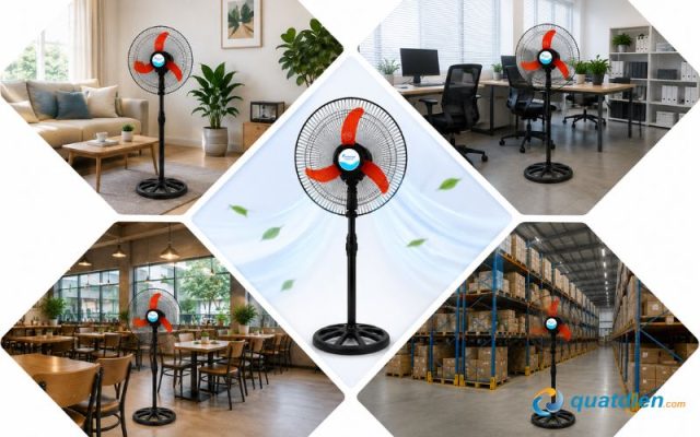 Thích hợp bố trí trong nhiều khu vực sinh hoạt và làm việc
