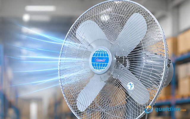Thiết kế cánh quạt bằng nhôm làm tăng nhu cầu làm mát