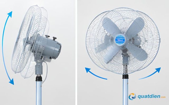 Thiết kế giúp cơ động di chuyển hướng gió