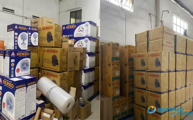 Mua quạt đứng công nghiệp Chinghai HS920B 3 cánh đen 132W chính hãng tại kho