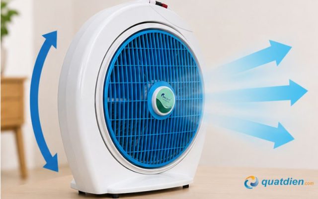 Chức năng điều chỉnh luồng gió tiện lợi