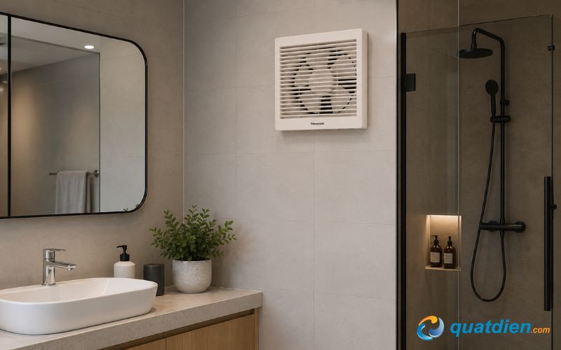 Panasonic FV-20AU1 – Quạt hút gắn tường tiết kiệm điện cho gia đình