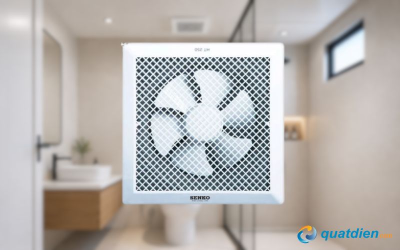 Quạt hút Senko H250 – Lựa chọn kích thước 30x30 cho phòng rộng hơn