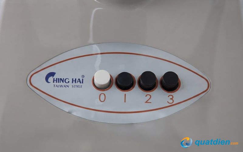 3 tốc độ gió, điều chỉnh bằng nút