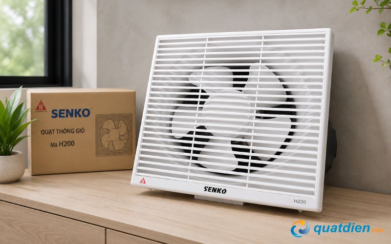 Senko H200 – Hút 2 chiều cho nhu cầu thông gió linh hoạt