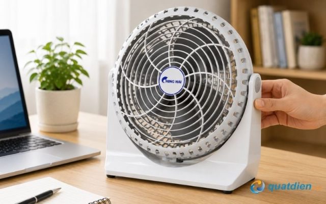 Quạt hộp Chinghai HD606 nhỏ 24W dễ sử dụng hằng ngày