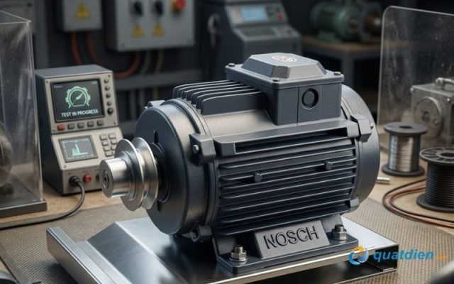 Động cơ motor mạnh mẽ cho quạt hút