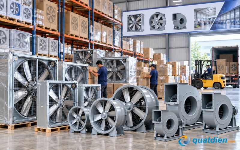 Quạt Công Nghiệp Hòa Phát – Giải pháp hút và xử lý không khí