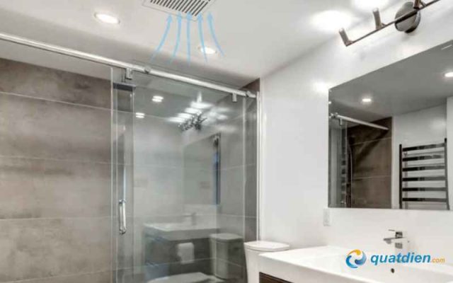Quạt hút mùi nhà vệ sinh âm trần