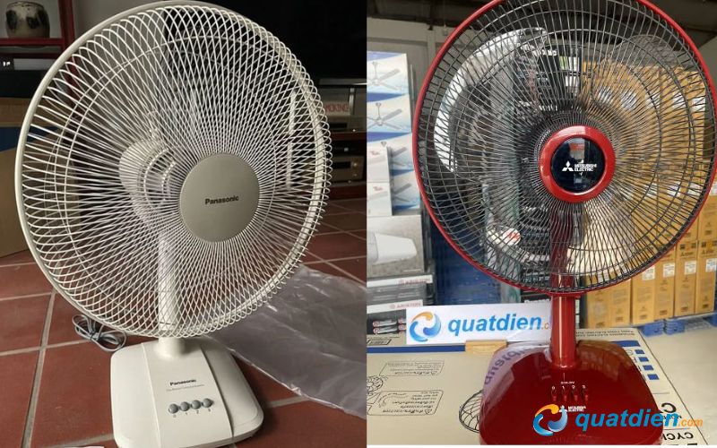 Quạt bàn công suất lớn phù hợp với không gian cần luồng gió mạnh