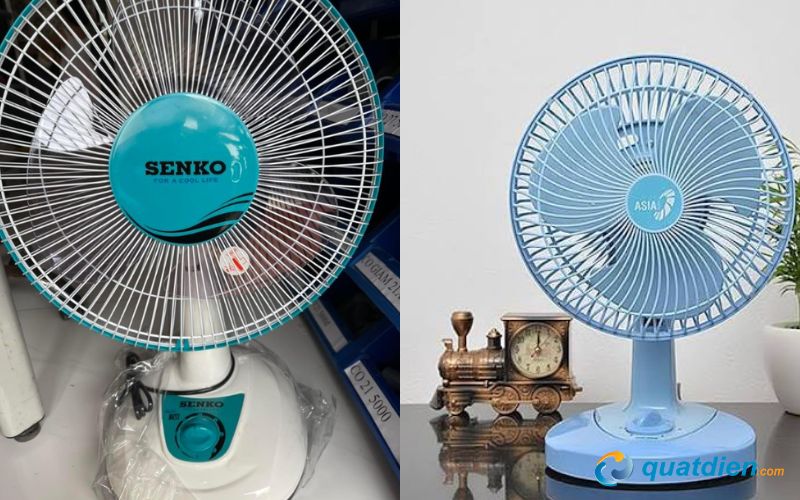 Chọn quạt bàn theo diện tích giúp bố trí thiết bị phù hợp với không gian