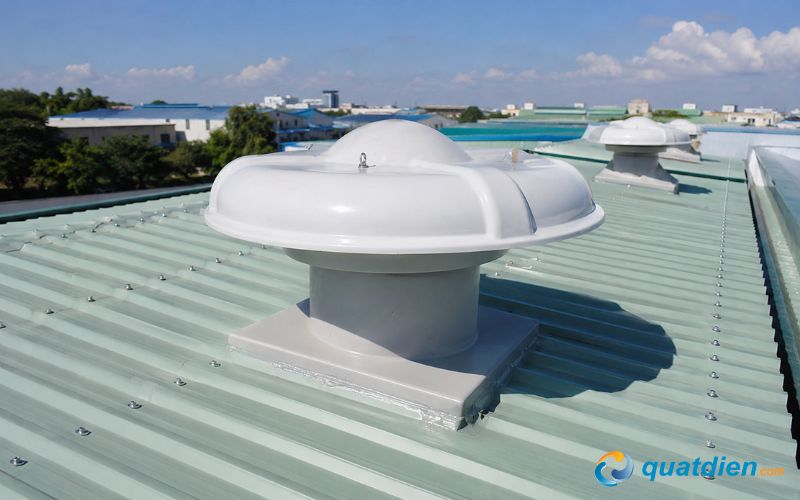 Deton DWT-I-5#- Giải pháp hút khí nóng cho mái và giếng trời
