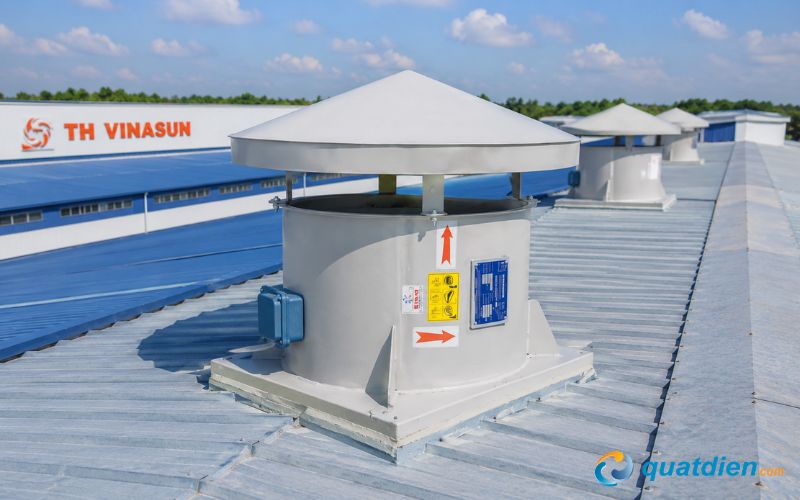 TH Vinasun VNS-A3-NoT Quạt hút mái đa công suất cho nhiều công trình